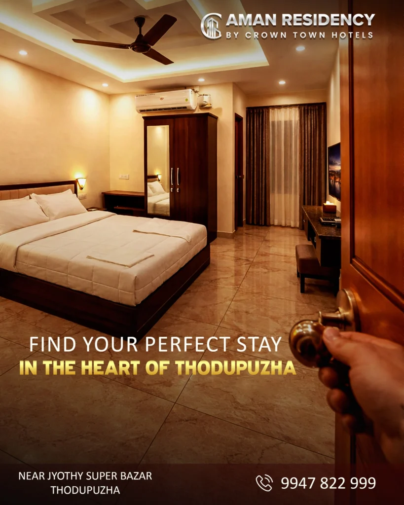 Best hotel in Thodupuzha-Aman Residency